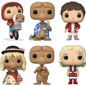 E.T. 40th Anniversary Funko Pop! Complete Set (6)