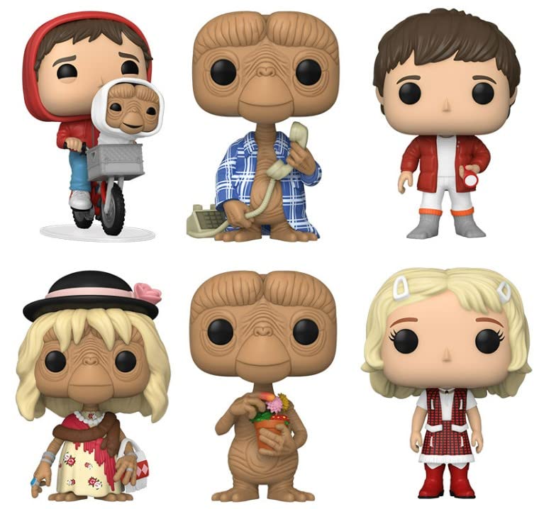 E.T. 40th Anniversary Funko Pop! Complete Set (6)