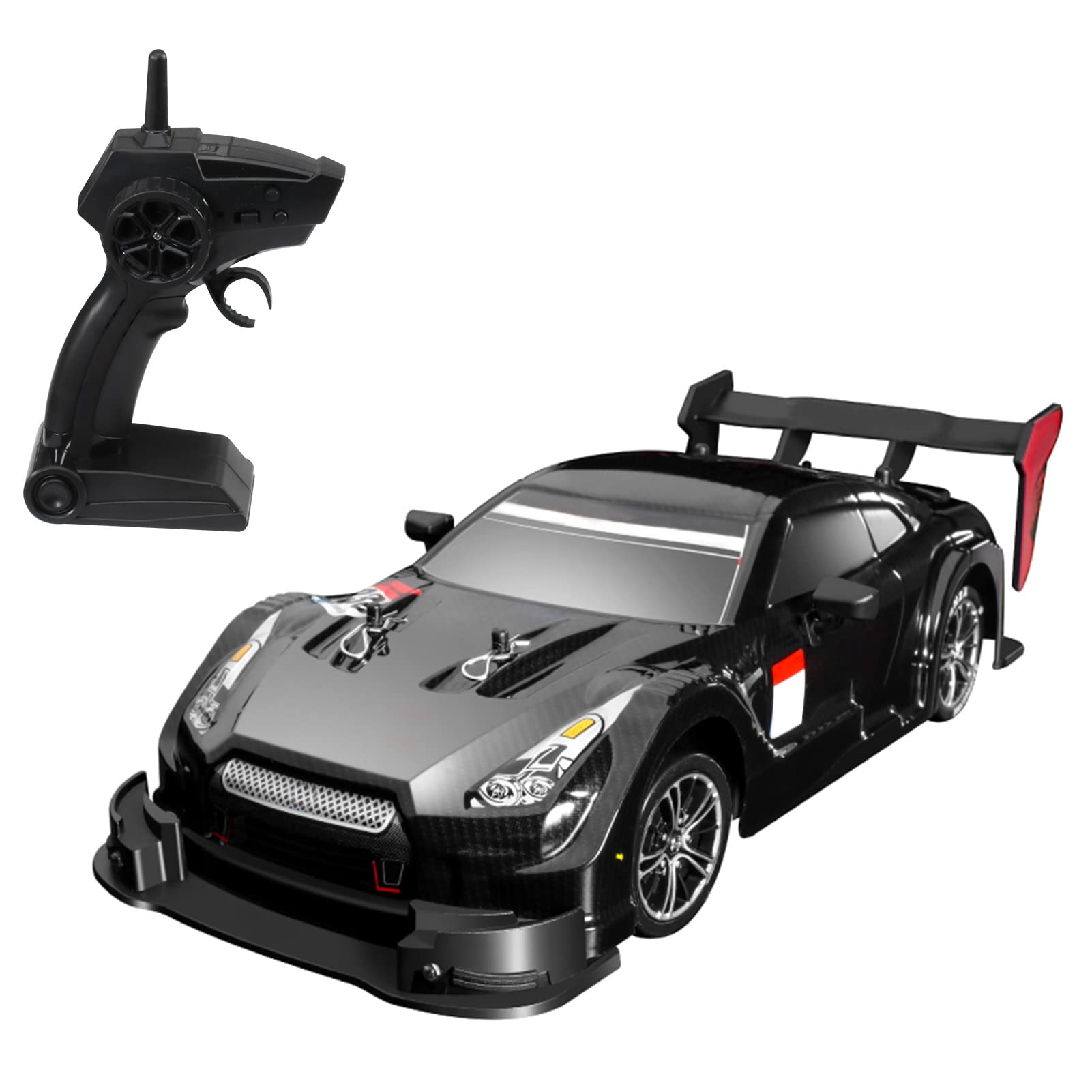 PENCHEN RC Drift Car 1/16 RC Car 2.4GHz 4WD 40km/h RC Race Car High Speed Kids Gift RTR, Black