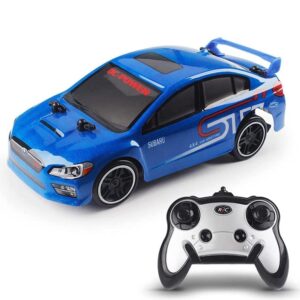 QIYHBVR 1/24 Remote Control Race Car, Mini 4WD Mini Rc Off Road Vehicle, 2.4Ghz Fast RC Car, RC Hobby Vehicle Toy Gifts for Kids Aged 6-14