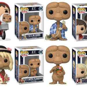 E.T. 40th Anniversary Funko Pop! Complete Set (6)