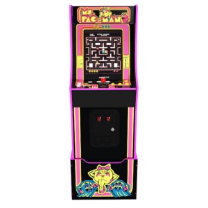 Arcade1Up BANDAI NAMCO Legacy Arcade Game Ms. PAC-MAN™ Edition – Arcade Machine for Home - 14 Classic Games