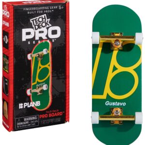 TECH DECK, Plan B Pro Series Finger Board with Storage Display, Built for Pros; Authentic Mini Skateboards, Kids Toys for Ages 6 and up