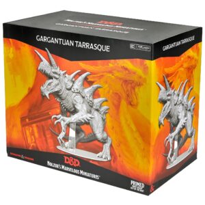 Dungeons & Dragons D&D Nolzur's Marvelous Miniatures: Gargantuan Tarrasque - Unpainted Figure, RPG, Display Or Use with Your Tabletop Roleplaying Games