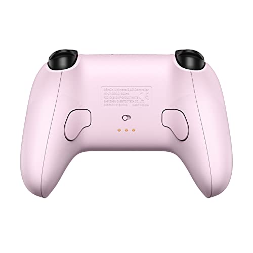 8Bitdo Ultimate 2.4g Wireless Controller With Charging Dock, 2.4g Controller for PC, Android, Steam Deck & iPhone, iPad, macOS and Apple TV (Pastel Pink)