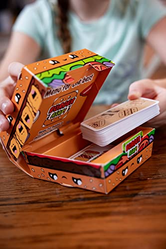 Blue Orange Games Burger ASAP! Card Game - Family or Kids Speed Matching Party Game for 2 to 5 Players. Recommended for Ages 7 & Up.