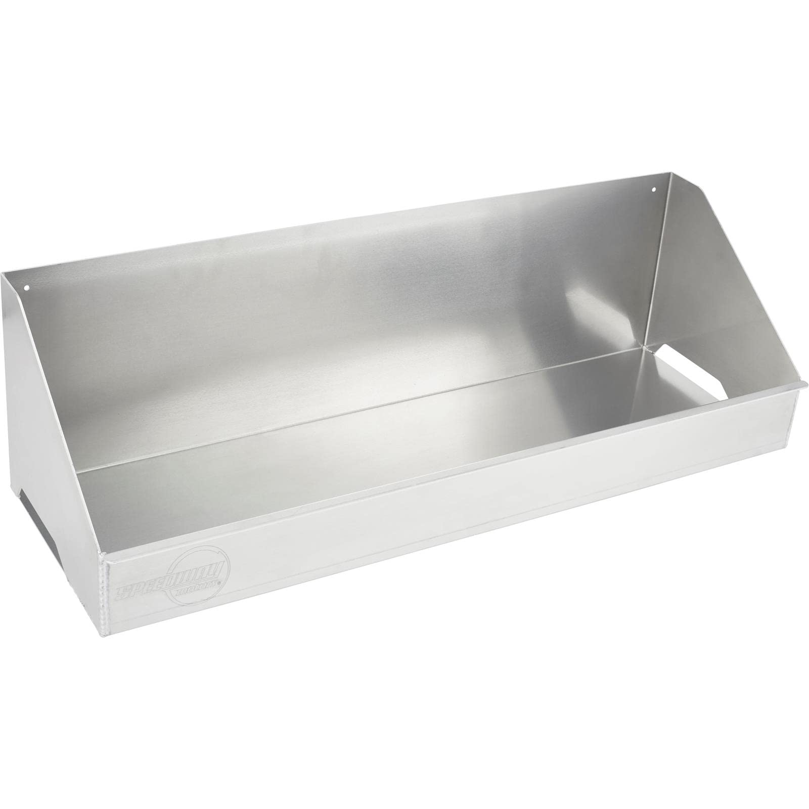 Fixed Racing Jack Stand Storage Bin, Aluminum, 31 Inch X 10 Inch