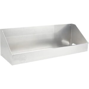 Fixed Racing Jack Stand Storage Bin, Aluminum, 31 Inch X 10 Inch