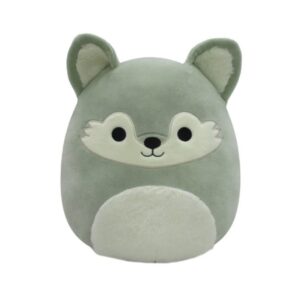 Squishmallows Squishmallow Official Kellytoy 11 Inch Soft Plush Squishy Toy Animals ((Oakley The Wolf (Sage Green))