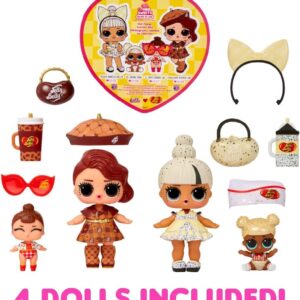 L.O.L. Surprise! Loves Mini Sweets Deluxe Series 2 with 4 Dolls, Accessories, Limited Edition Dolls, Candy Theme, Jelly Belly Theme, Collectible Dolls- Great Gift for Girls Age 4+