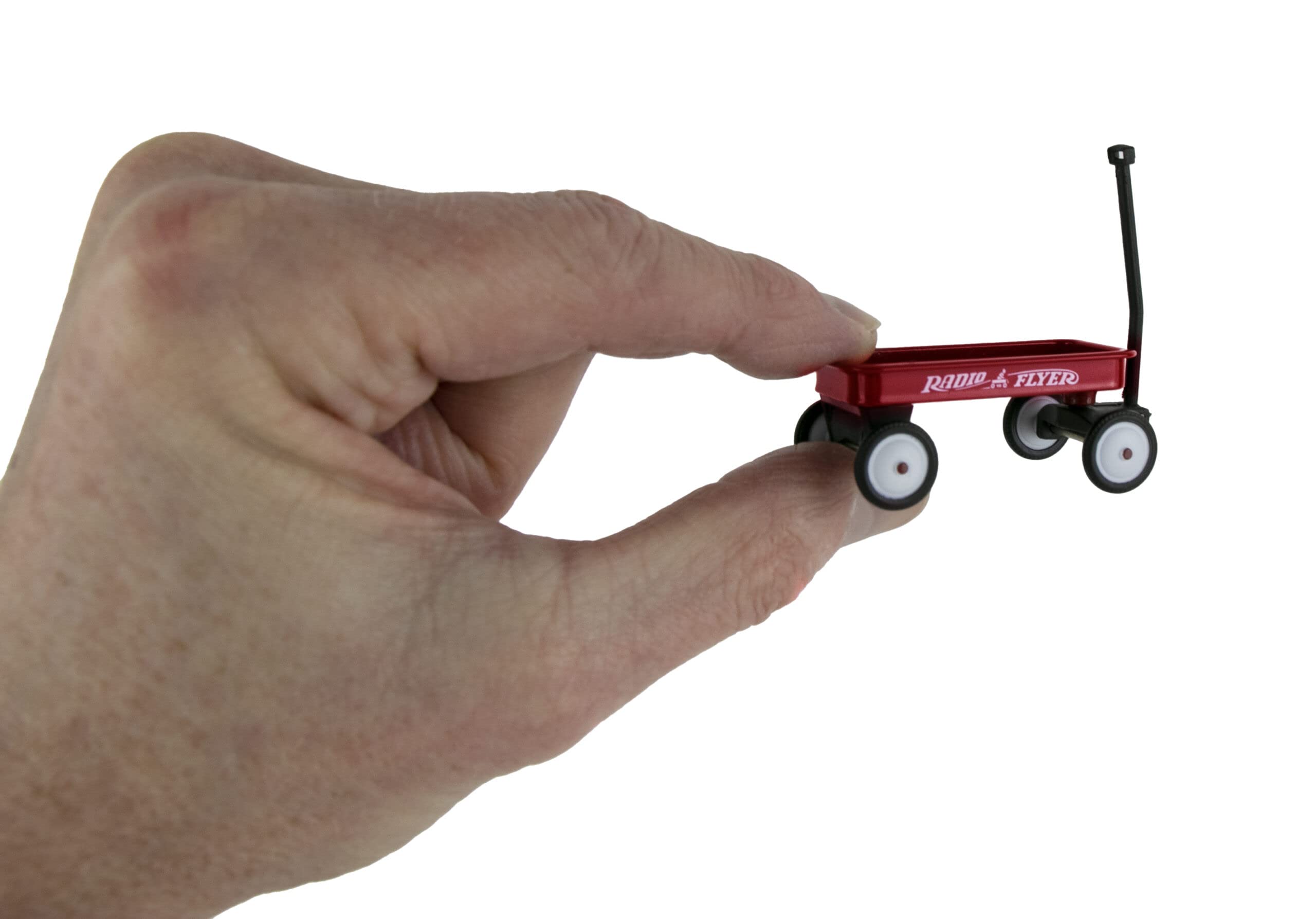 Worlds Smallest Tonka Dump Truck and Radio Flyer Classic Red Wagon Set of 2