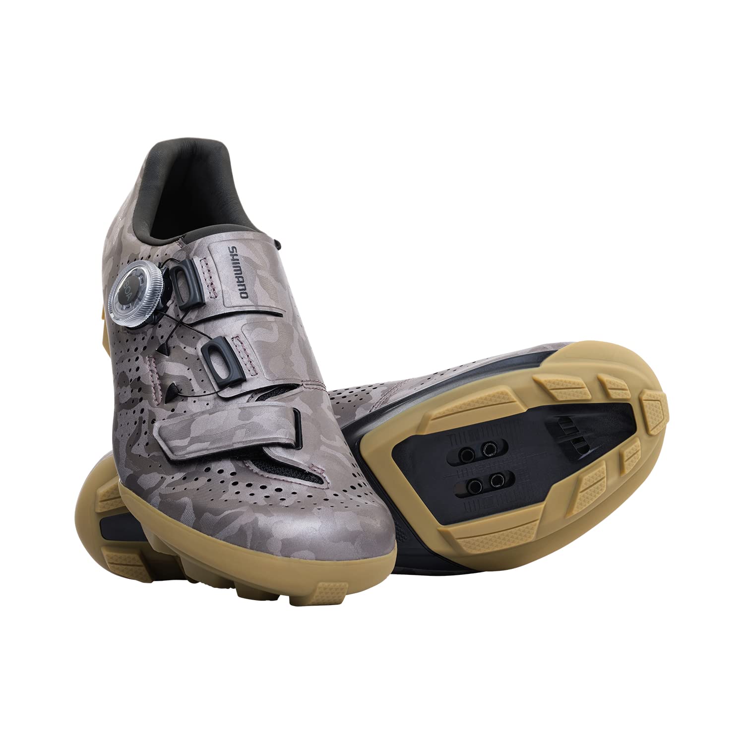 SHIMANO SH-RX600W Women’s Versatile Gravel Cycling Shoe, Sand Beige, 8.5-9 Women (EU 41)