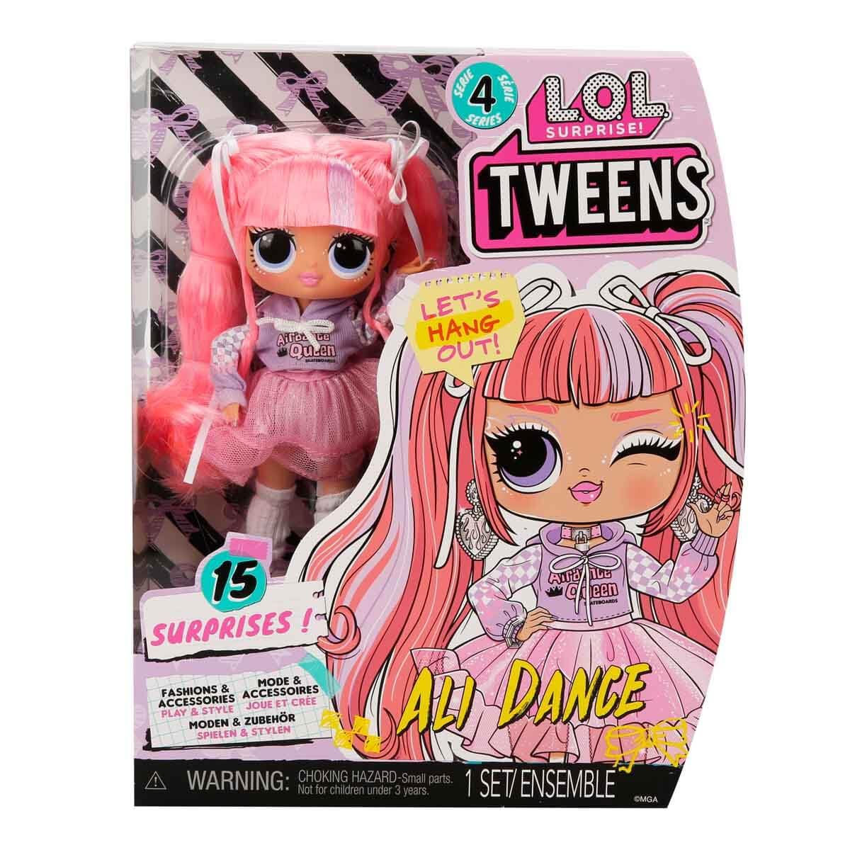 L.O.L. Surprise! Tweens Series 4 Fashion Doll Ali Dance with 15 Surprises and Fabulous Accessories – Great Gift for Kids Ages 4+