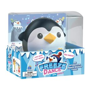 Blue Orange Games Freeze Dance with Chilly Fun Interactive Children Game - Educational Penguin Music and Dance Game 1 to 4 Players for Ages 4+, Small