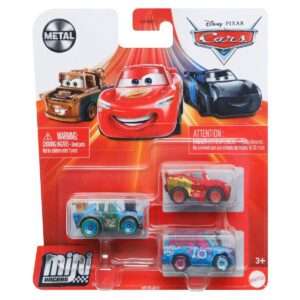 disney cars mini racers thunder hollow 3-pack