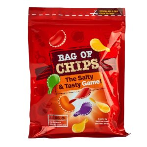 Blue Orange Games Bag of Chips Board Game - Family or Adult Party Strategy Board Game for 2 to 5 Players. Recommended for Ages 8 & Up.