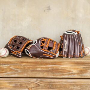 MARUCCI Krewe M-Type Baseball Glove Series, 41A2 11" I-Web Right Hand Throw