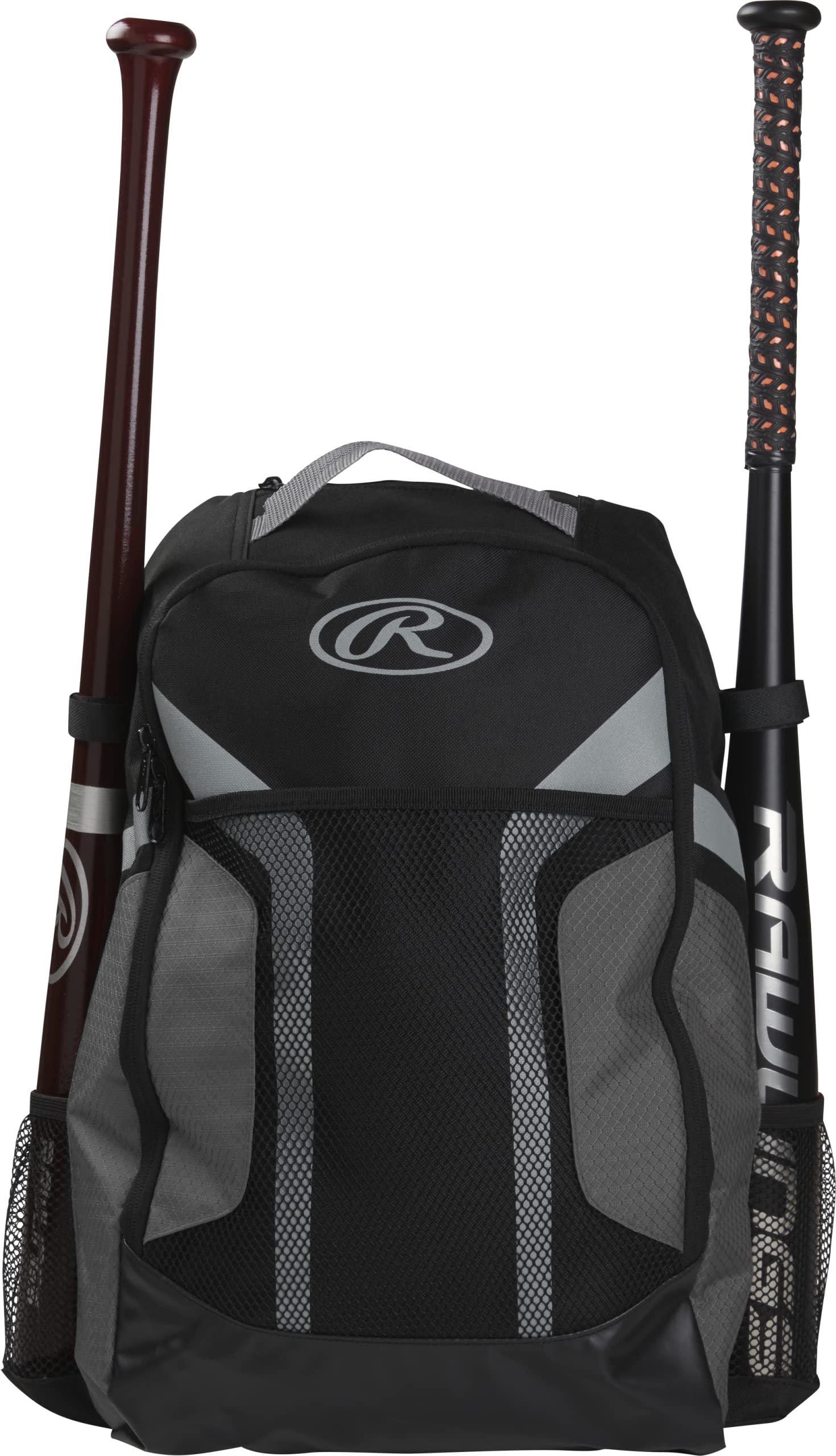 Rawlings | R200G Backpack Equipment Bag | Youth Baseball & Softball | Grey