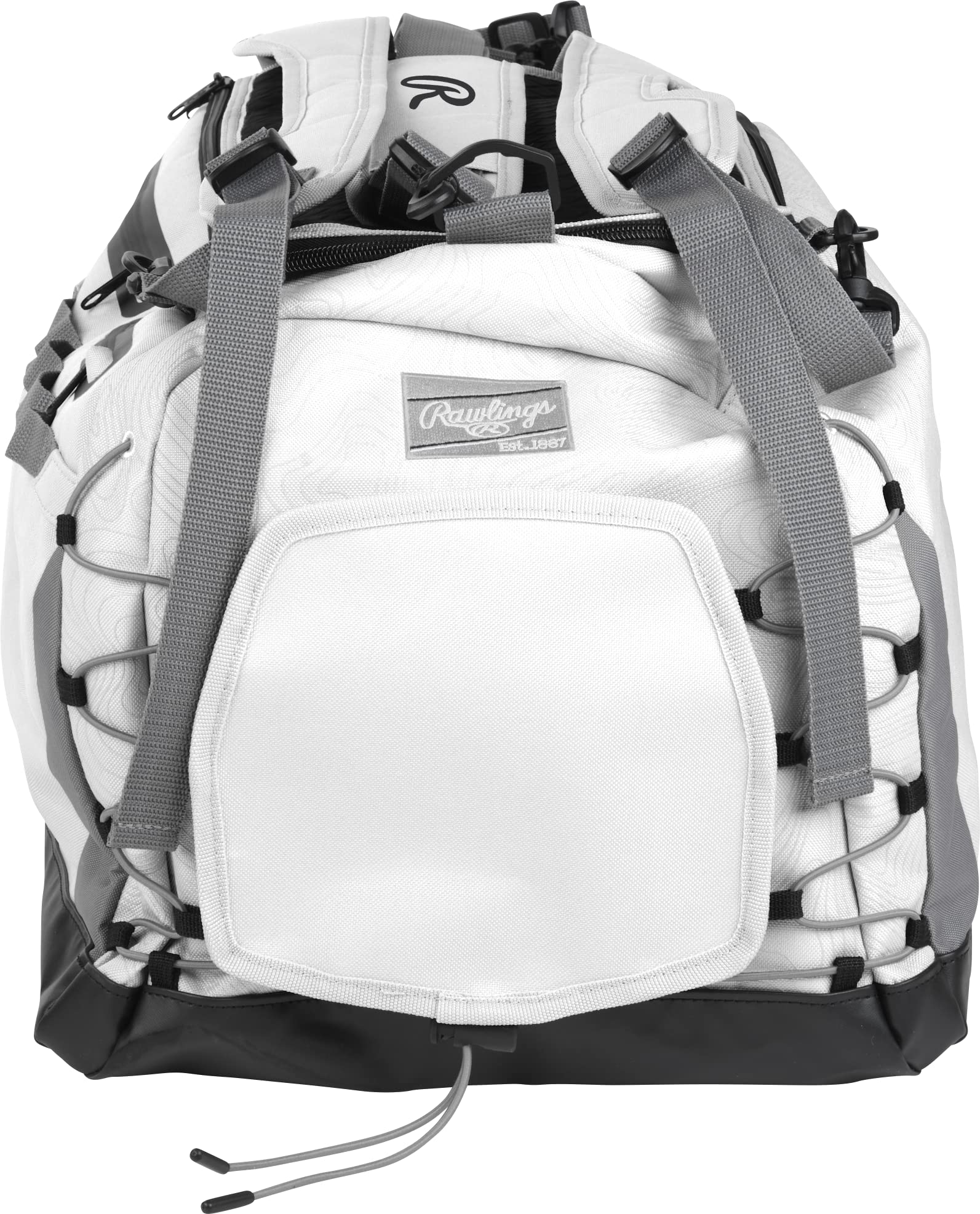 Rawlings | MACH Hyrbid Backpack/Duffle Equipment Bag | Baseball & Softball | White