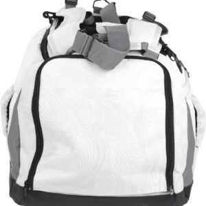 Rawlings | MACH Hyrbid Backpack/Duffle Equipment Bag | Baseball & Softball | White