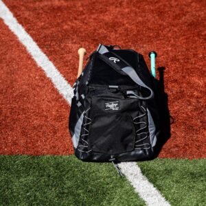 Rawlings | MACH Hyrbid Backpack/Duffle Equipment Bag | Baseball & Softball | Black