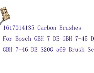 1617014135 Carbon Brushes For Bosch GBH 7 DE GBH 7-45 DE GBH 7-46 DE S20G a69 Brush Set (4 Pack)