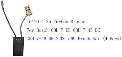 1617014135 Carbon Brushes For Bosch GBH 7 DE GBH 7-45 DE GBH 7-46 DE S20G a69 Brush Set (4 Pack)