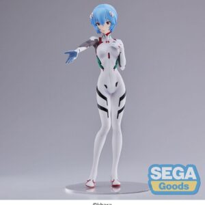 Sega Neon Genesis Evangelion: Rei Ayanami Hand Over/Momentary White (Tentative Name) (3.0+1.0) Thrice Upon a Time SPM Figure