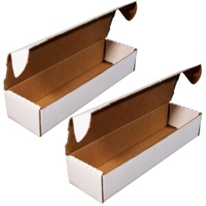 2-pack • 800-count trading/gaming card storage box • woodhaven trading firm brand