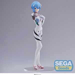 Sega Neon Genesis Evangelion: Rei Ayanami Hand Over/Momentary White (Tentative Name) (3.0+1.0) Thrice Upon a Time SPM Figure