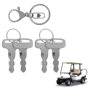 golf carts keys 4 pcs golf cart replacement ignition keys for yamaha g14 g16 g19 g22 g29/drive golf cart oem# ju2-h2511-00 gas/electric