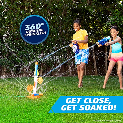 NERF Super Soaker SkyBlast Target Sprinkler for Kids Outdoor Play – Summer Water Games