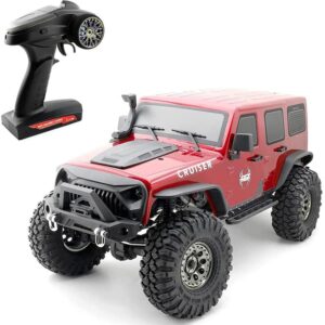 Adepe Simulate 1/10 Scale Climbing Remote Control Car Off-Road Climbing All Terrain RC Vehicle 40A Waterproof ESC RC Crawler Truck Boys Girls Amateurs Electric Toys