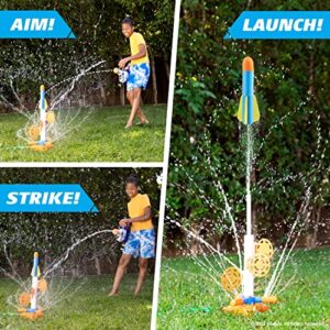 NERF Super Soaker SkyBlast Target Sprinkler for Kids Outdoor Play – Summer Water Games