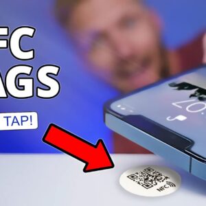 NFC/QR Dual - NFC Tag Sticker with Unique configurable QR Code (50 Pieces)