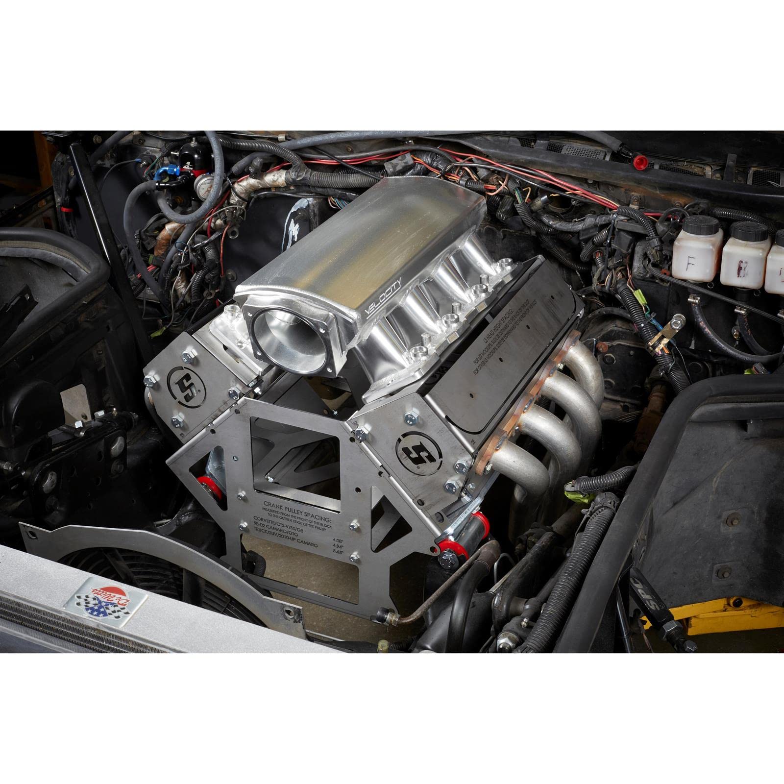 SoloSwap™ Chevy LS Mock Up Engine Swap Short-Block, No Head, Includes Hardware for Easy Assembly, 18 Pounds and Accepts Stock or Aftermarket LS Cylinder Heads