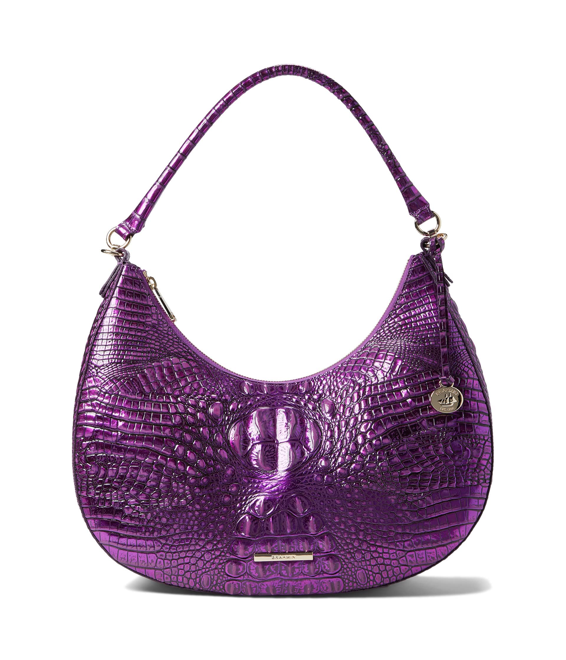 BRAHMIN Melbourne Bekka Shoulder Purple Potion One Size