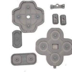 Silicone Conductive Rubber Contact Pad Button D-Pad Kit for New 3DS XL LL Controller