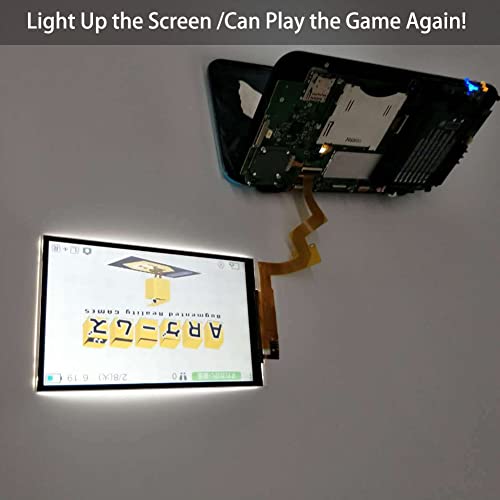 Cuifati Replacemen Screen for New 2DS XL LL, Top LCD Screen Repair Kits 2DS Game Console Screen Replacement for New 2DS XL LL