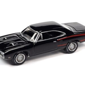 Johnny Lightning JLMC029 Muscle Car VER A 1970 Dodge Coronet Super Bee Black