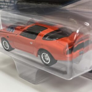 Johnny Lightning JLMC029 Muscle Car VER A 1980 Pontiac Firebird T/A Red Orange