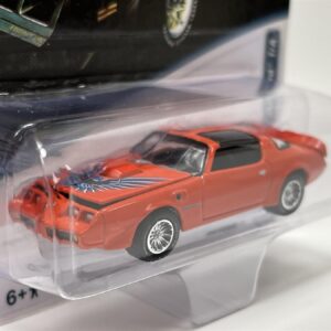 Johnny Lightning JLMC029 Muscle Car VER A 1980 Pontiac Firebird T/A Red Orange