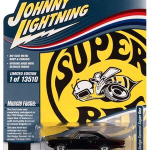 Johnny Lightning JLMC029 Muscle Car VER A 1970 Dodge Coronet Super Bee Black