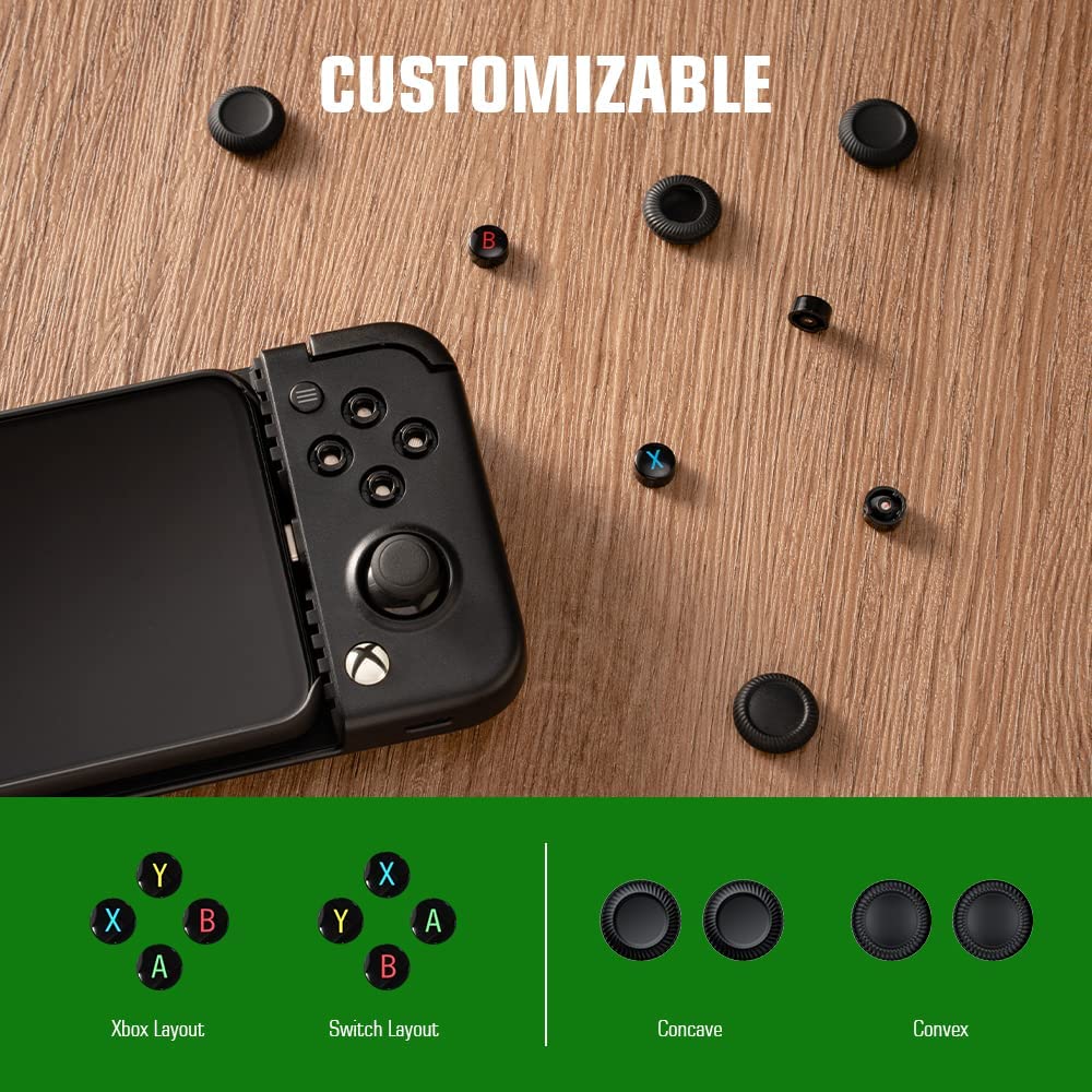 GameSir X2 Pro Mobile Game Controller for Android Phone, Play Xbox Game Pass, Xcloud, Apex, Stadia, Luna - Mappable Back Buttons - Passthrough Charging【Include 1 Free Month Xbox Game Pass Ultimate】