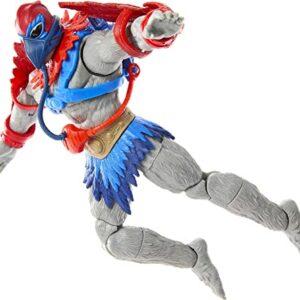 Masters of the Universe Masterverse Action Figure, Stratos Toy Collectible with Articulation & Accessories, 7 inch