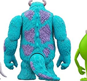 Mattel Disney and Pixar Monsters, Inc Storyteller 3 Action Figure Pack, Sulley Mike & Boo Characters in Get Boo Home Pack, Authentic Toys at 3 Inch Scale