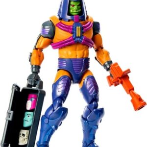 Masters of the Universe Masterverse Action Figure, Man-E-Faces Toy Collectible with Articulation & Accessories, 7 inch