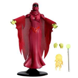 masters of the universe masterverse action figure, shadow weaver toy collectible with articulation & accessories, 7 inch