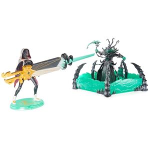 League of Legends, 2-Pack, Official 6-Inch Senna and Thresh Collectible Figures, Glow-in-The-Dark with 4 Accessories, The Champion Collection, Collector Grade, Ages 14 and Up