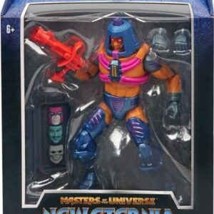 Masters of the Universe Masterverse Action Figure, Man-E-Faces Toy Collectible with Articulation & Accessories, 7 inch